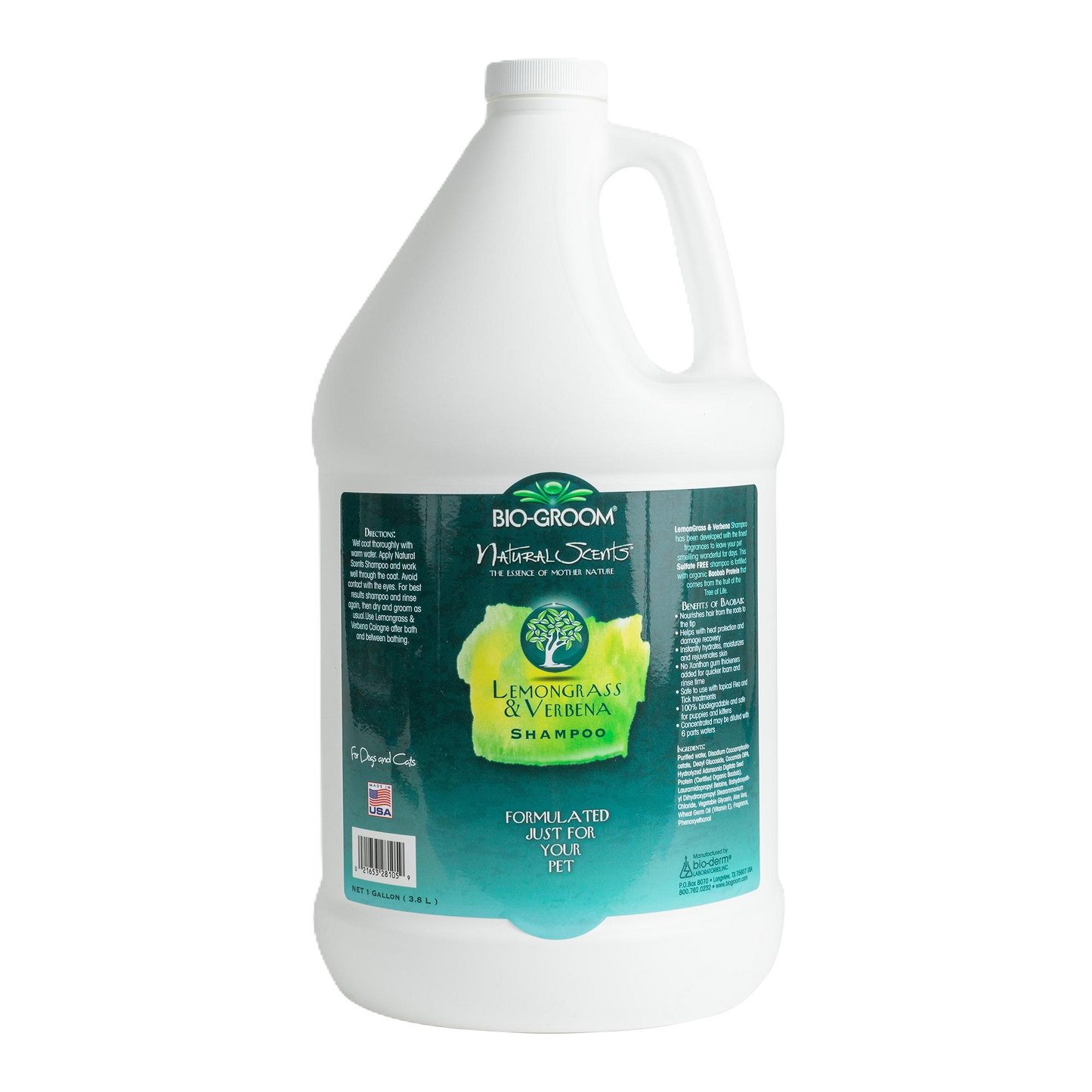 Lemongrass & Verbena Organic Baobab Protein Shampoo