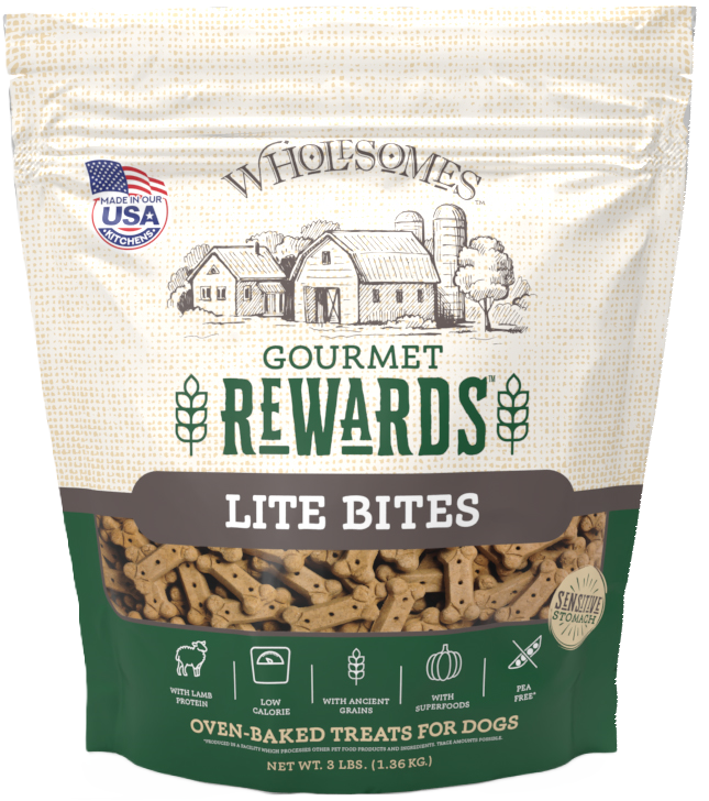 Wholesomes Gourmet Rewards Lite Bites Biscuit 3LBS