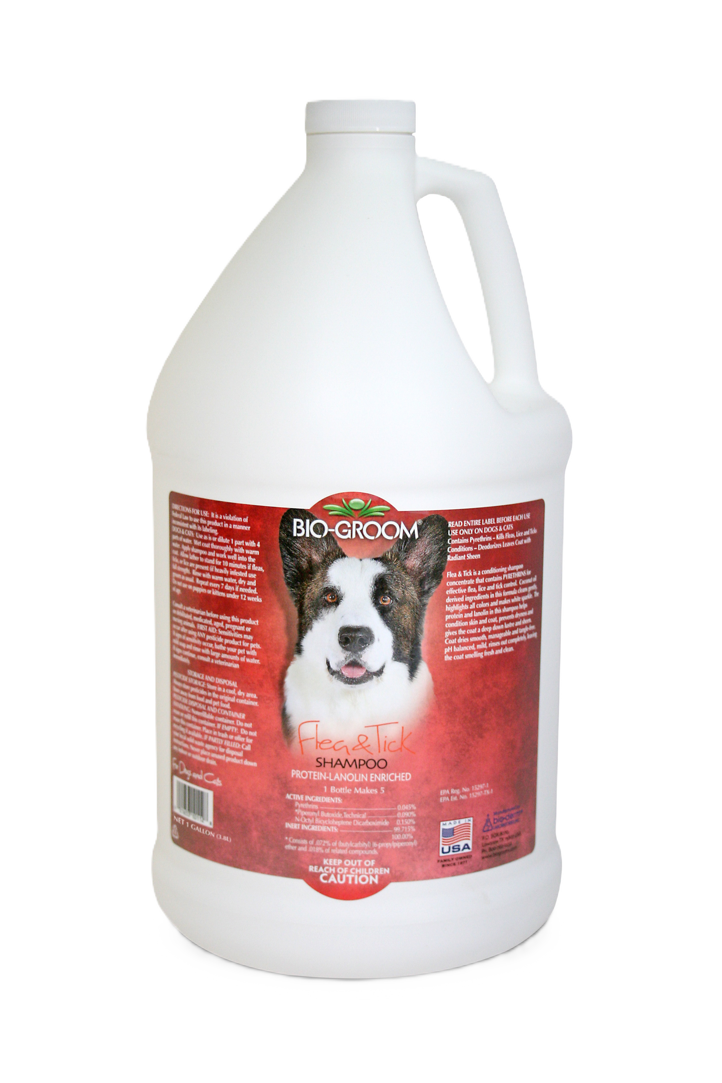 Flea & Tick Shampoo Protein-Lanolin Enriched