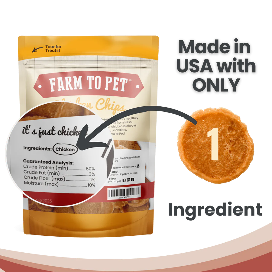 FARM TO PET CHICKEN CHIPS