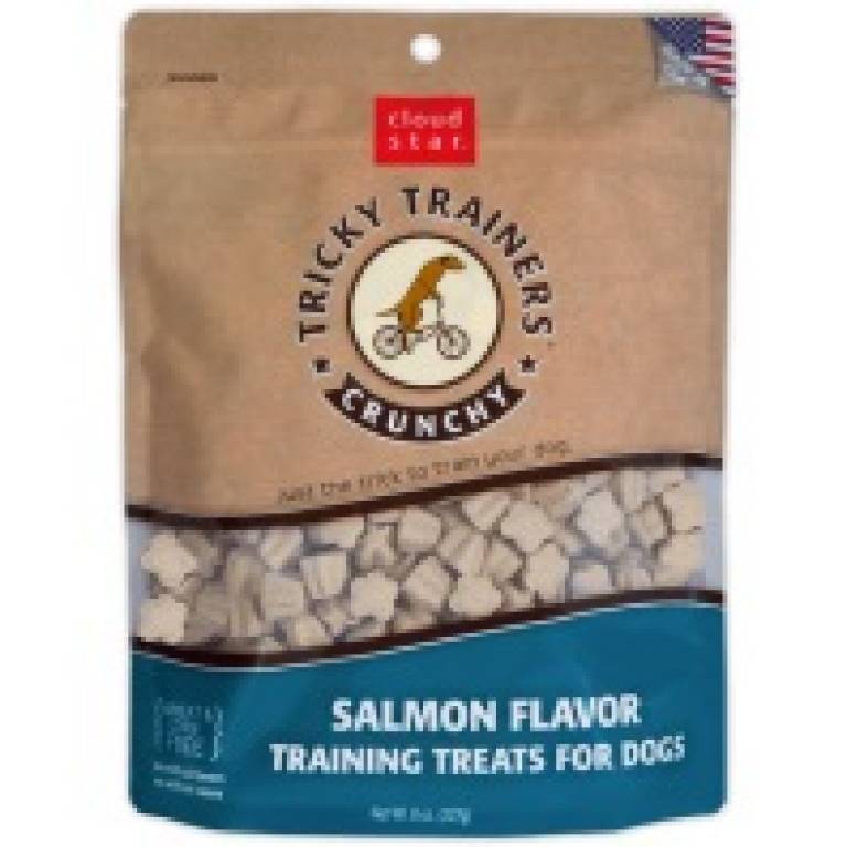 CRUNCHY TRICKY TRAINERS DOG TREATS: 8OZ