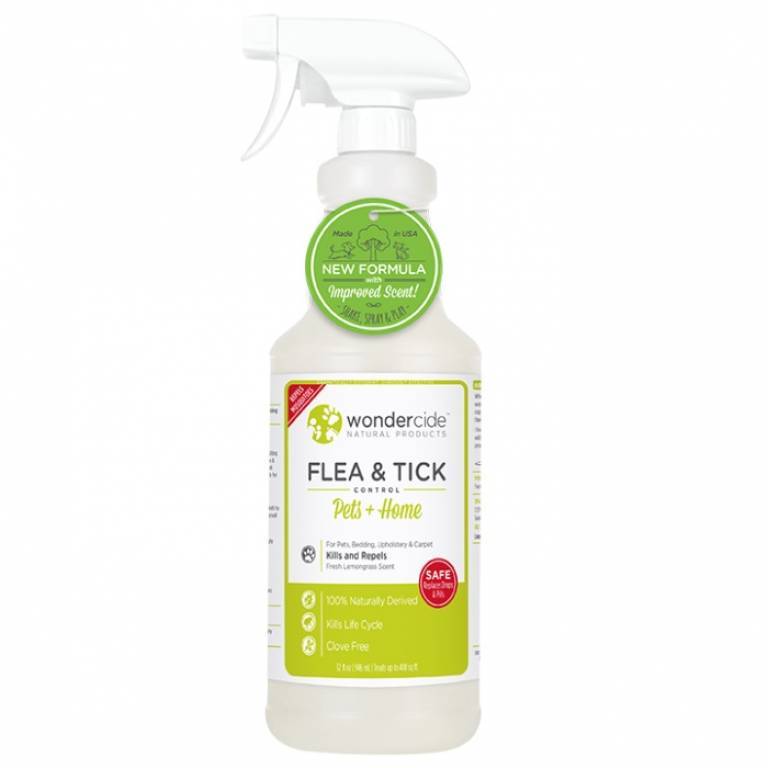 Wondercide Lemongrass Flea & Tick Spray for Pets + Home