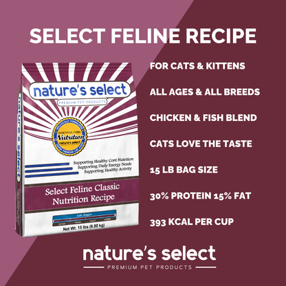 Select Feline Classic Nutrition Recipe