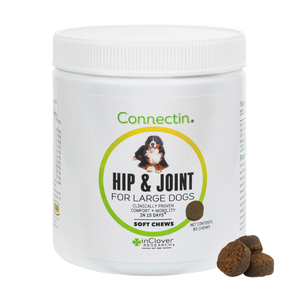 InClover Canine Large Dog Connectin Hip & Joint Supplement, Soft Chews 80 ct