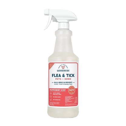 Wondercide Peppermint Flea & Tick Spray for Pets + Home