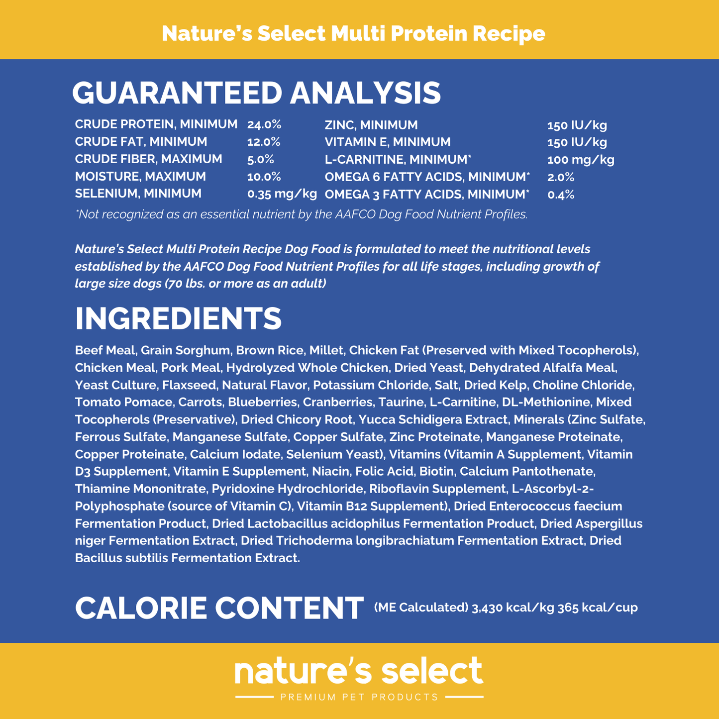 Select Multi Protein Recipe - Beef, Chicken & Pork