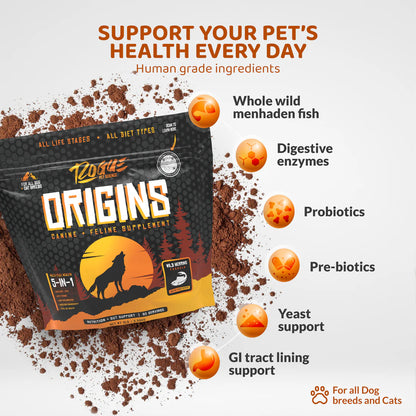 Origins 5-in-1 Dog Supplement