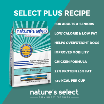 Select Plus Recipe - Chicken & Rice w/ Glucosamine