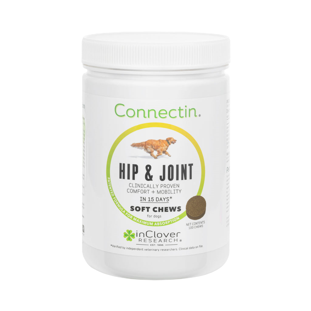 InClover Canine Connectin Hip & Joint Supplement, Soft Chews 100 ct