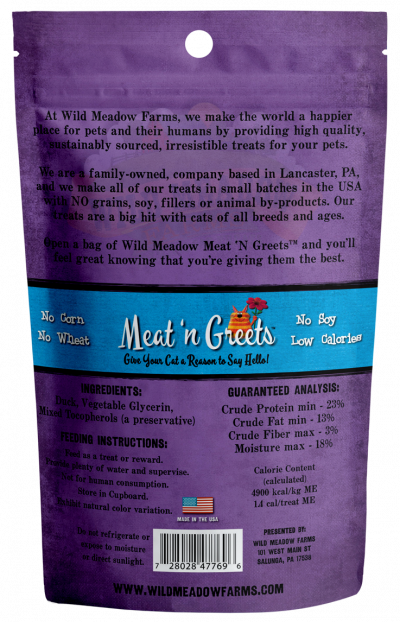 WMF Meat 'N Greets - Cat Treats 2oz