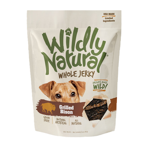 Wildly Natural Grain Free Jerky Dog Treats 5oz