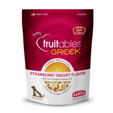 Fruitables Strawberry Yogurt Crunchy Dog Treat 7oz