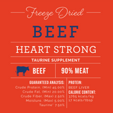 Beef Heart Strong Supplement Food Topper 8oz